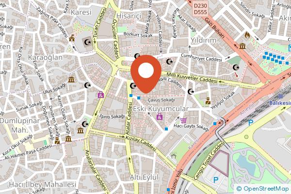 Mola Otel on the map