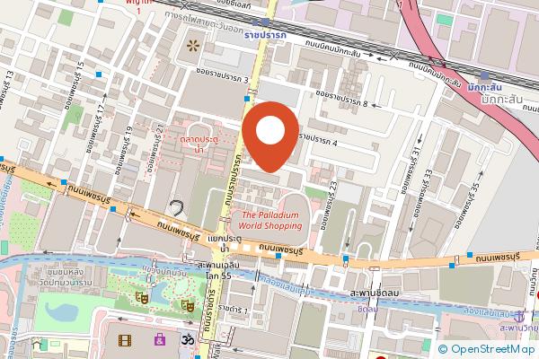 Centara Watergate Pavilion Hotel Bangkok on the map
