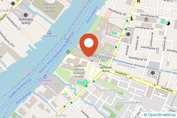 Chatrium Hotel Riverside Bangkok on the map