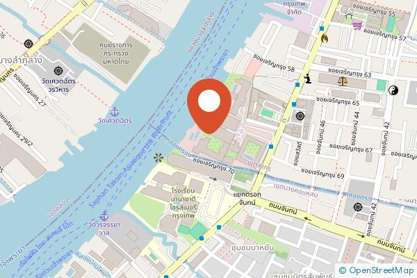 Four Seasons Hotel Bangkok at Chao Phraya River on the map