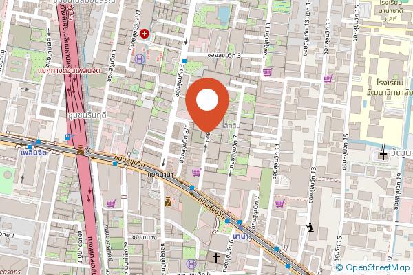 Grace At Five by Grace Hotel Bangkok on the map