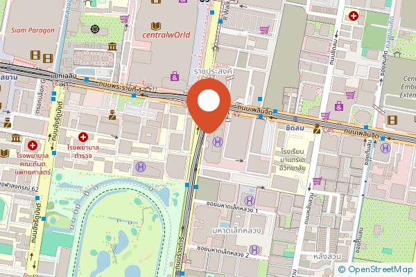 Grand Hyatt Erawan Bangkok on the map