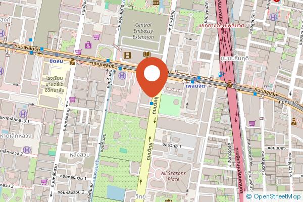 Grande Centre Point Ploenchit on the map