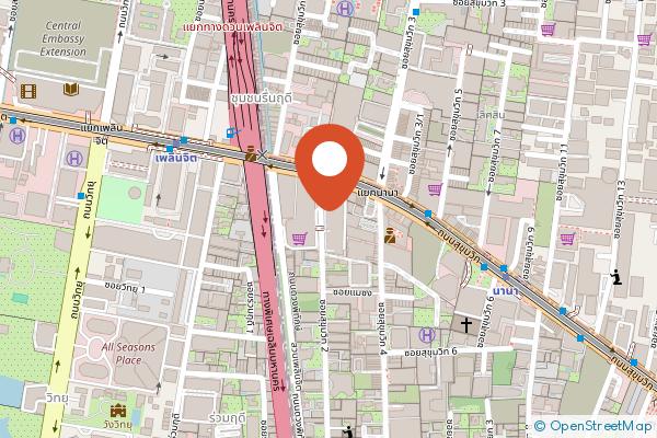 JW Marriott Hotel Bangkok on the map