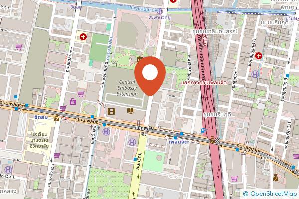 Sivatel Bangkok on the map
