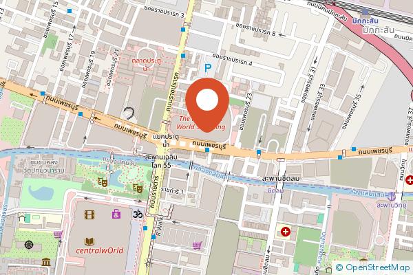 The Berkeley Hotel Pratunam on the map