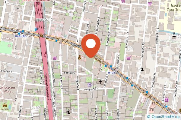 The Landmark Bangkok on the map