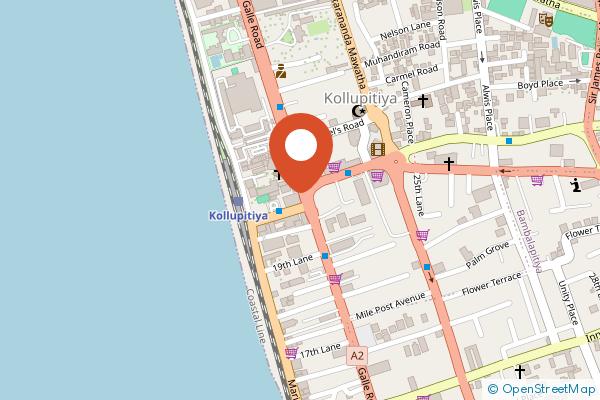 Amari Colombo Sri Lanka on the map