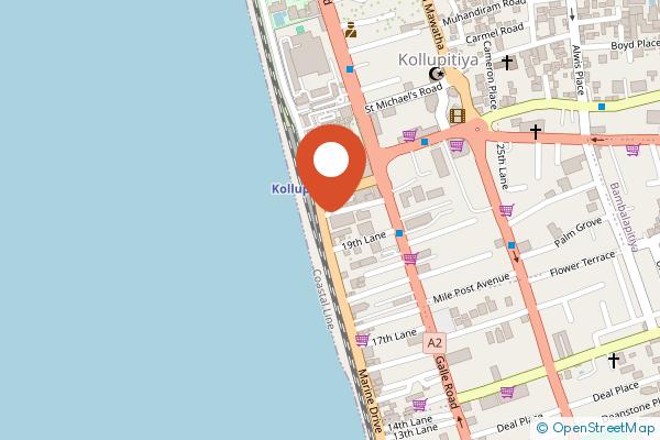 Granbell Hotel Colombo on the map
