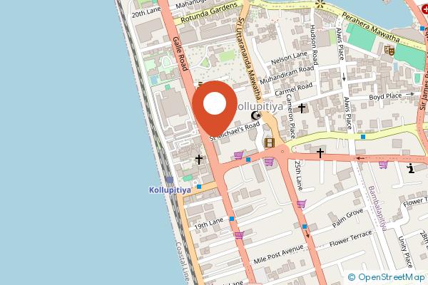 Morven Hotel Colombo on the map