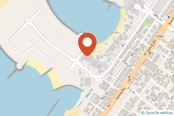 Rove La Mer Beach, Jumeirah on the map