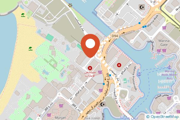 Al Habtoor Grand Resort, Autograph Collection on the map
