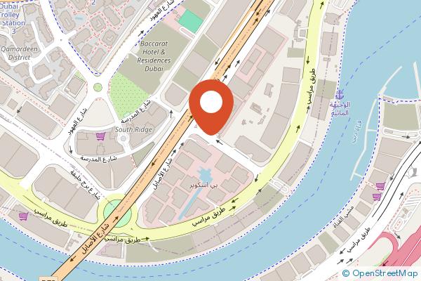 DoubleTree by Hilton Dubai - Business Bay on the map