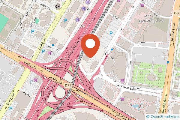 Dusit Thani Dubai on the map