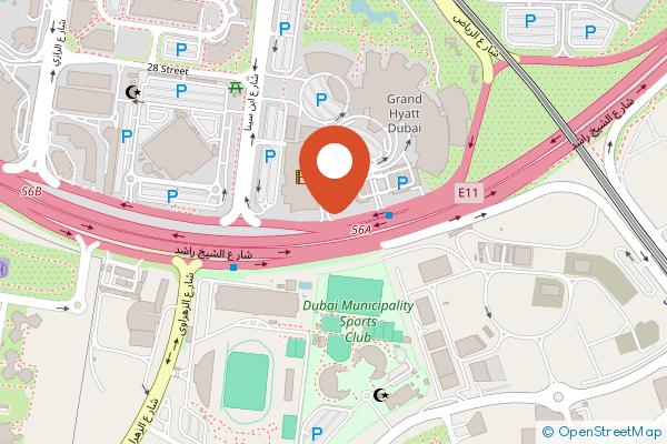 Grand Hyatt Residence on the map