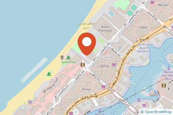 Hilton Dubai Jumeirah on the map