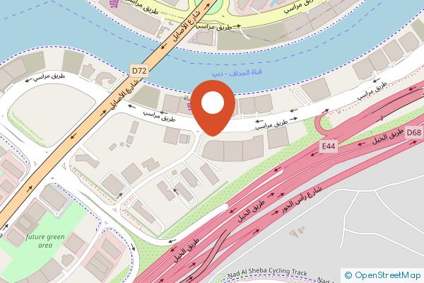 Hilton Garden Inn Dubai Business Bay on the map