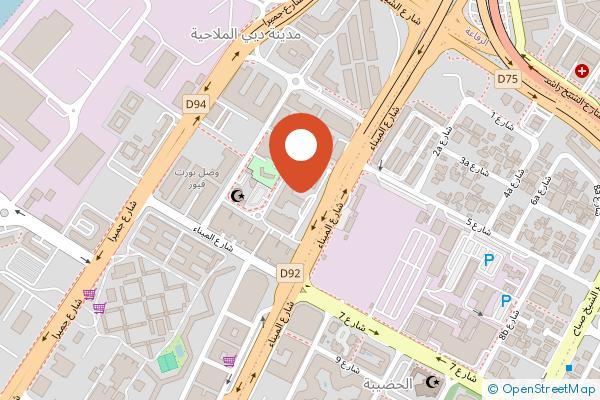 Hyatt Place Dubai Jumeirah Residences on the map