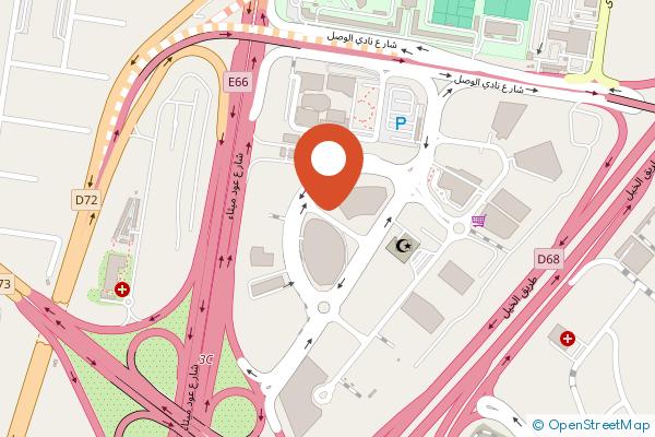 Marriott Executive Apartments Al Jaddaf, Dubai on the map