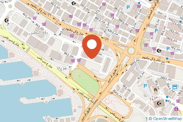 Marriott Executive Apartments Dubai Creek on the map