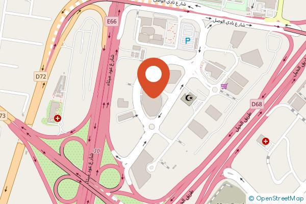 Marriott Hotel Al Jaddaf, Dubai on the map