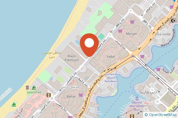 Mövenpick Hotel Jumeirah Beach on the map