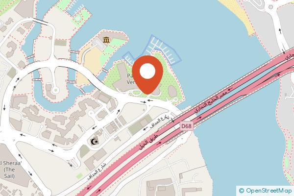 Palazzo Versace Dubai on the map