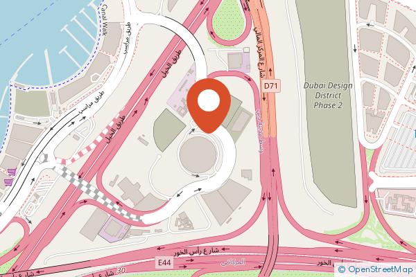 Paramount Hotel Dubai on the map