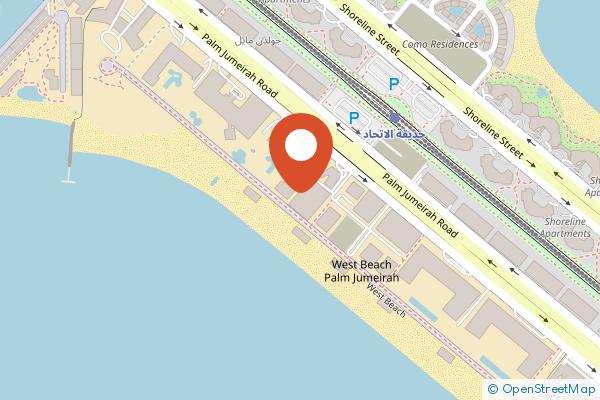 Radisson Beach Resort Palm Jumeirah on the map