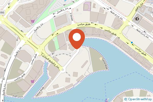 Radisson Blu Hotel Dubai Waterfront on the map