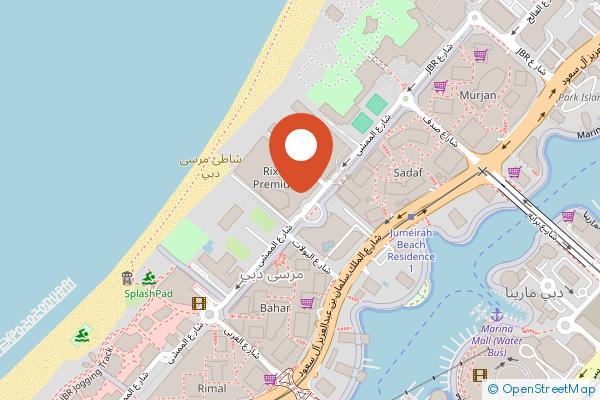 Rixos Premium Dubai JBR on the map