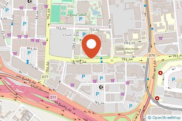Rove Bur Dubai Healthcare City on the map
