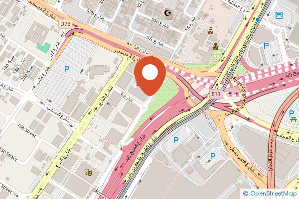 Sheraton Grand Hotel, Dubai on the map