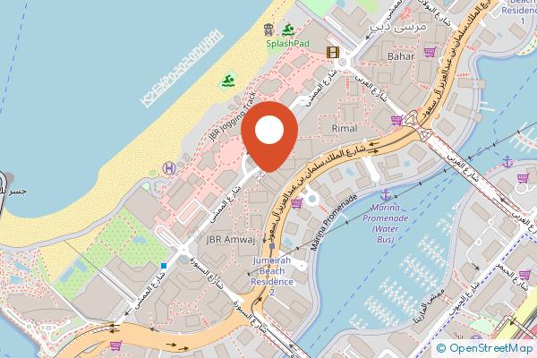 Sofitel Dubai Jumeirah Beach on the map