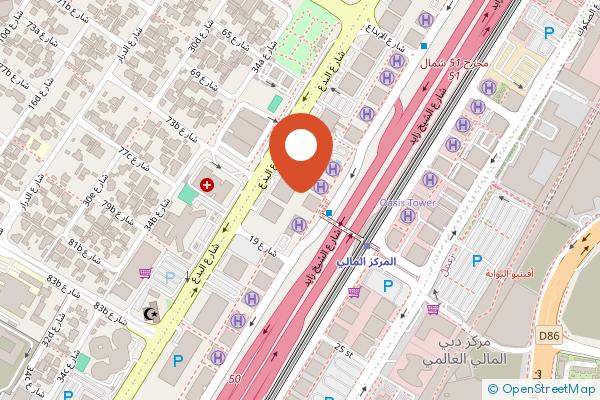 Staybridge Suites Dubai Financial Centre by IHG on the map