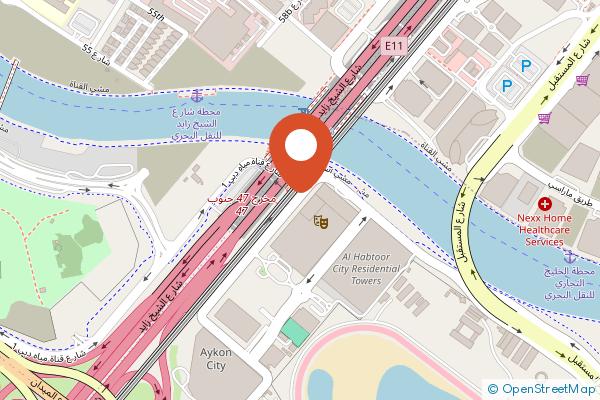 V Hotel Dubai, Curio Collection by Hilton on the map