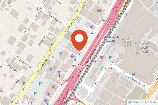 voco Dubai by IHG on the map