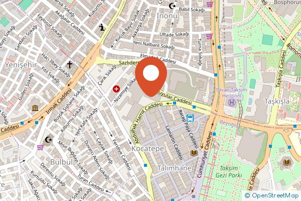 Barcelo Istanbul on the map
