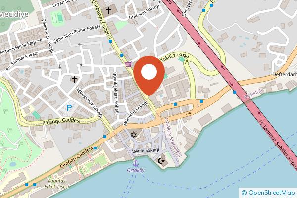 Crowne Plaza Istanbul Ortakoy Bosphorus by IHG on the map