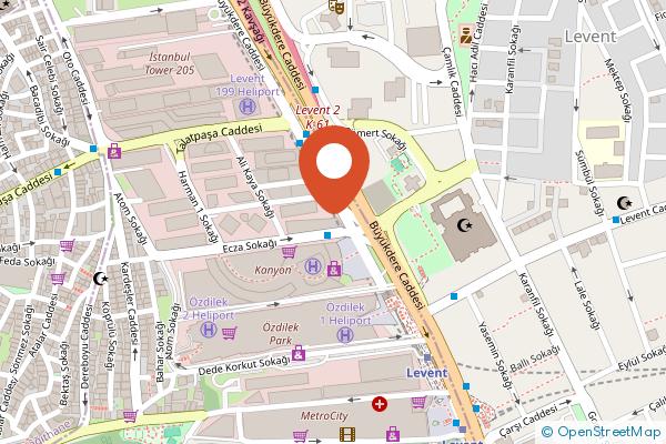 Delta Hotels By Marriott Istanbul Levent on the map