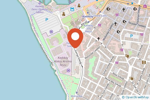 Doubletree by Hilton Istanbul Moda on the map