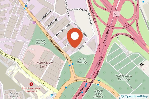 DoubleTree by Hilton Istanbul Topkapi on the map