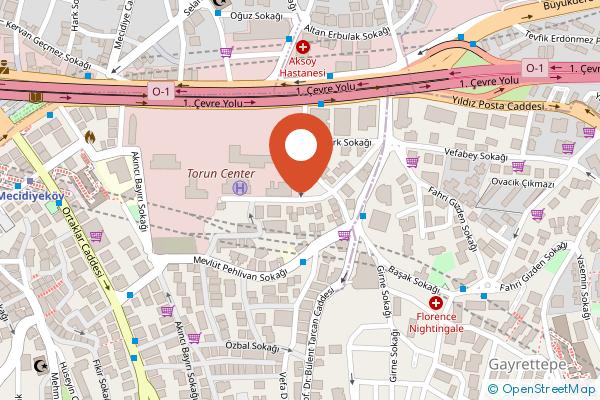 Fairmont Quasar Istanbul on the map