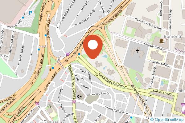 Fraser Place Anthill Istanbul on the map