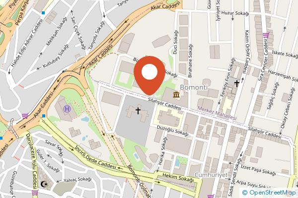 Hilton Istanbul Bomonti Hotel and Conference Center on the map