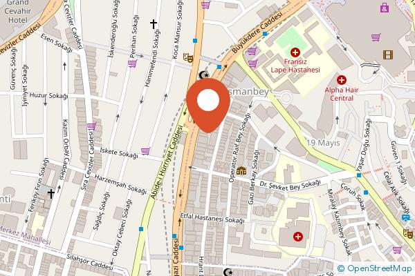 Holiday Inn Istanbul Sisli by IHG on the map