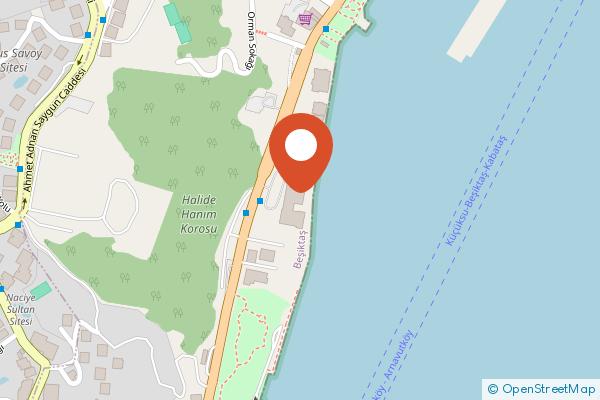 Mandarin Oriental Bosphorus, Istanbul on the map
