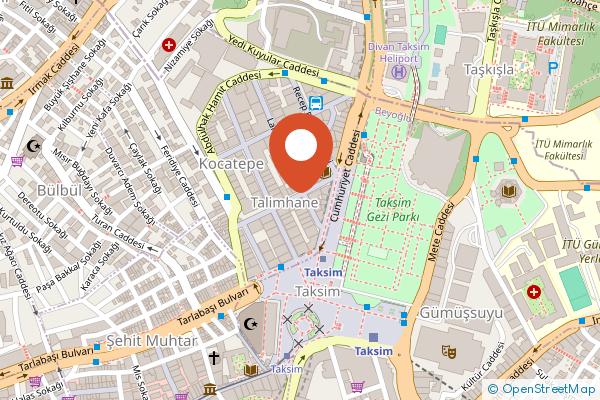 Midtown Hotel Istanbul on the map