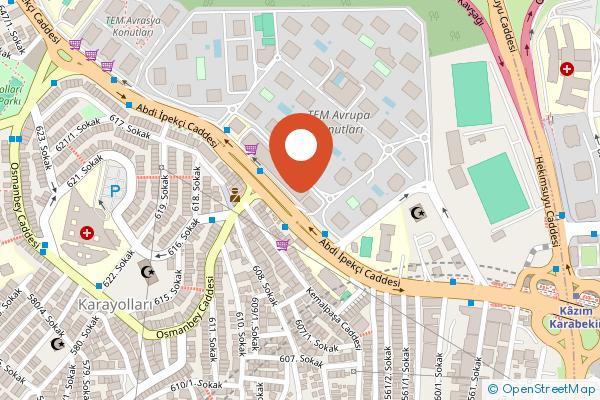 Radisson Residences Avrupa TEM Istanbul on the map