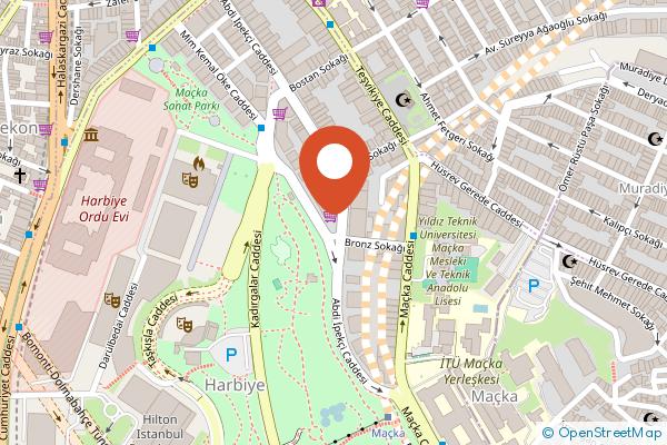 The St. Regis Istanbul on the map